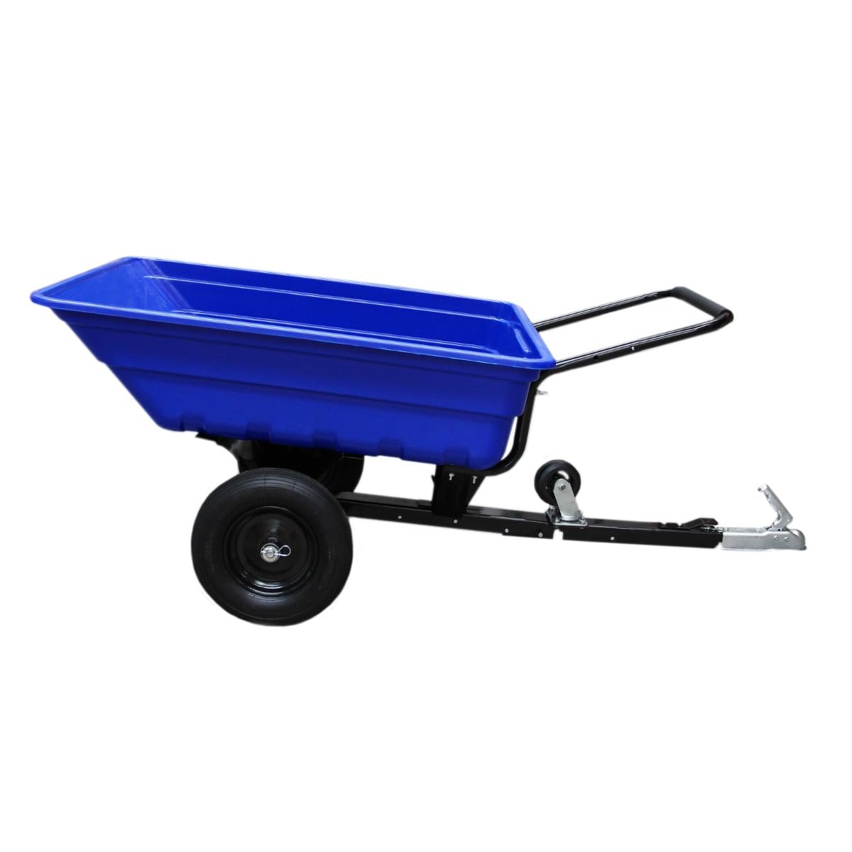 T-MECH Rimorchio ATV da Giardino Carrello di carico potente e Trita Legna da 14HP 420cc ruote trattore per tutti i terreni agricoli 295kg