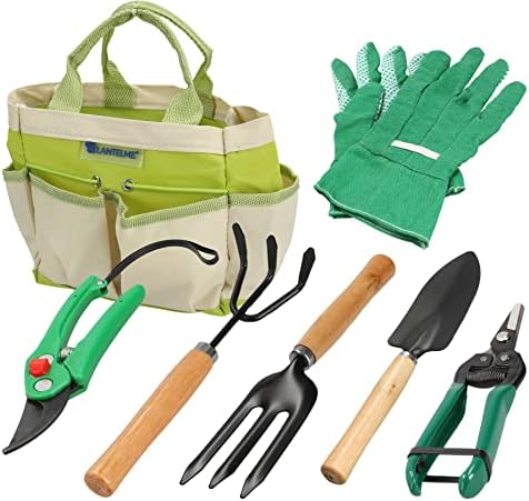 Lantelme 5124 – 7 Piece Garden Tool Set with Bag, Garden Scissors, Gloves and Shovel Lantelme 5124 – 7 Piece Garden Tool Set with Bag, Garden Scissors, Gloves and Shovel