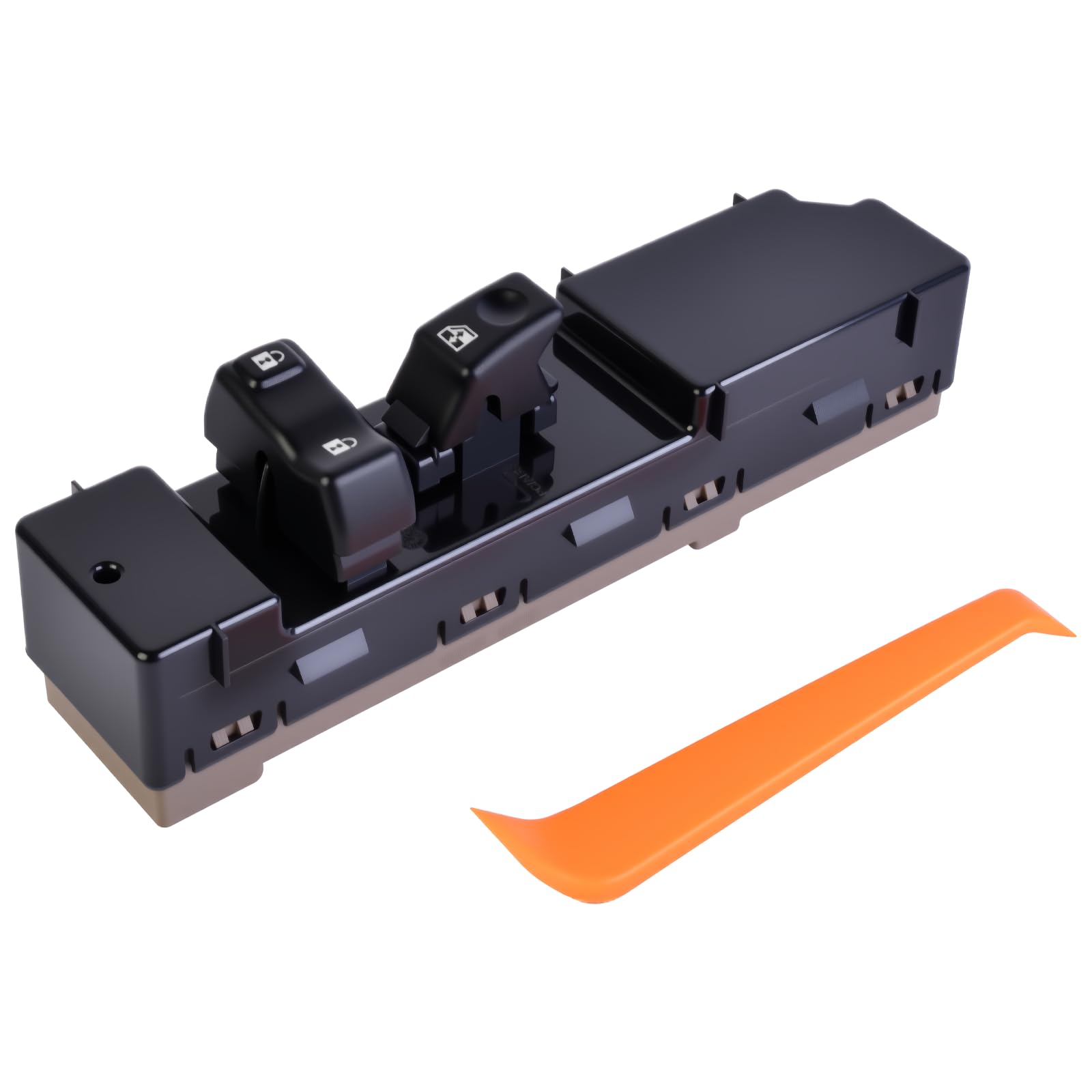 Photo 1 of NEXAGEBIUS 19115820 Front Passenger Window Switch & Door Lock with Black Bezel Compatible with Chevy Silverado 2003-2006 Avalanche GMC Sierra 1500 2500 3500 Yukon Cadillac Escalade Hummer