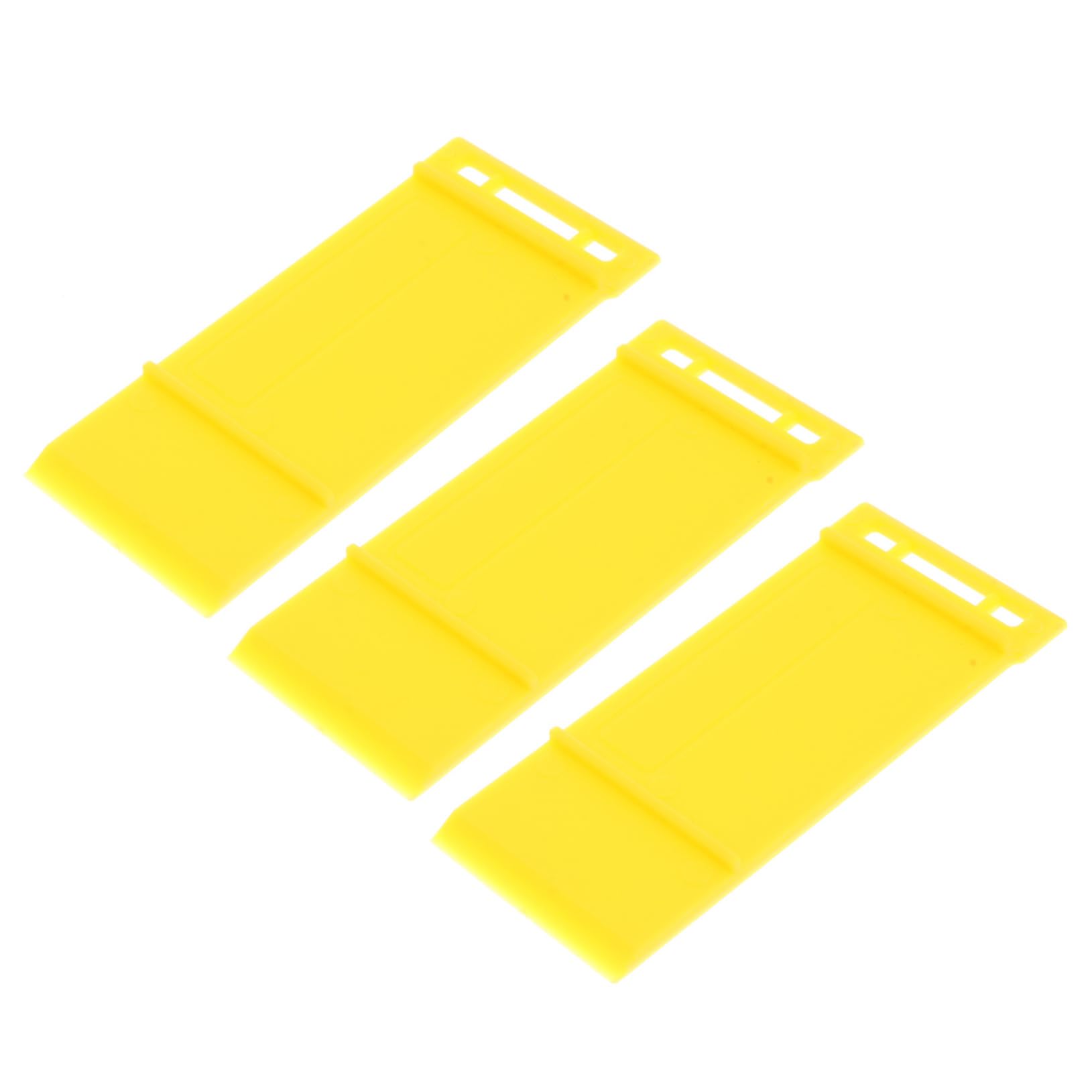SEWACC 3pcs Tools for Splitter Sandpaper Model Yellow