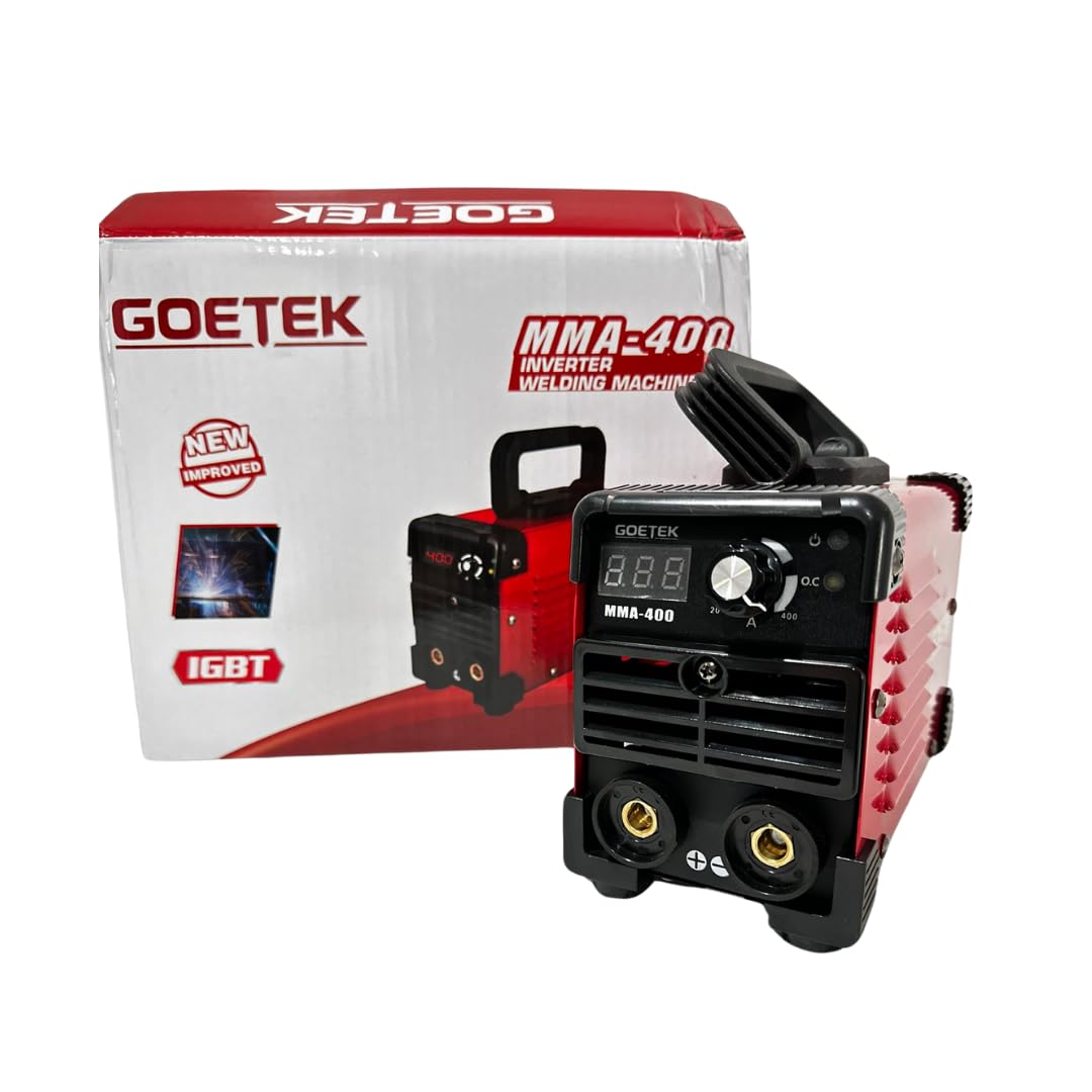 Saldatrice Inverter Mini MMA 400A Ultra Compatta | IGBT DC, VRD, Display LED, Saldatura a Elettrodo e Lift TIG, Portatile e Potente