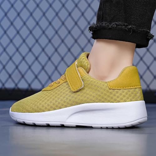 Boys Girls Strap Running Sneakers Breathable Casual Tennis Wide Toe Sport Shoes Kids School Walking No Lace Shoes 5