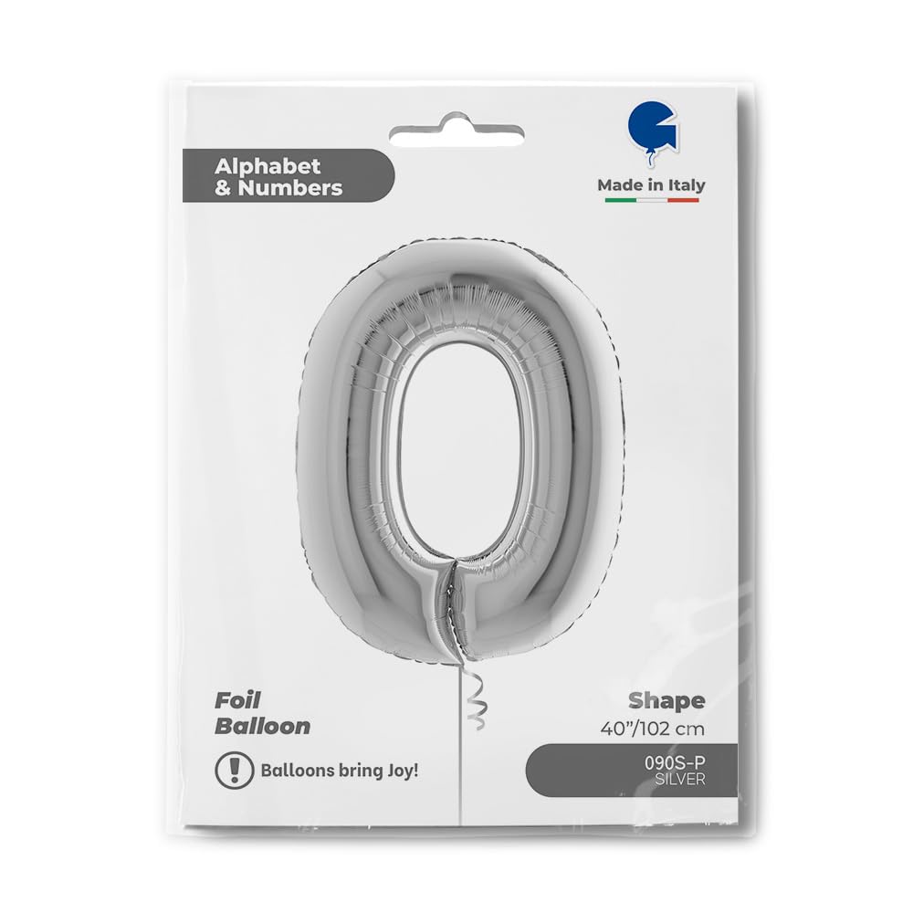 Grabo Number 0 Superloon Single Pack, Length- 40 Inch, Colour- Silver - Image 2