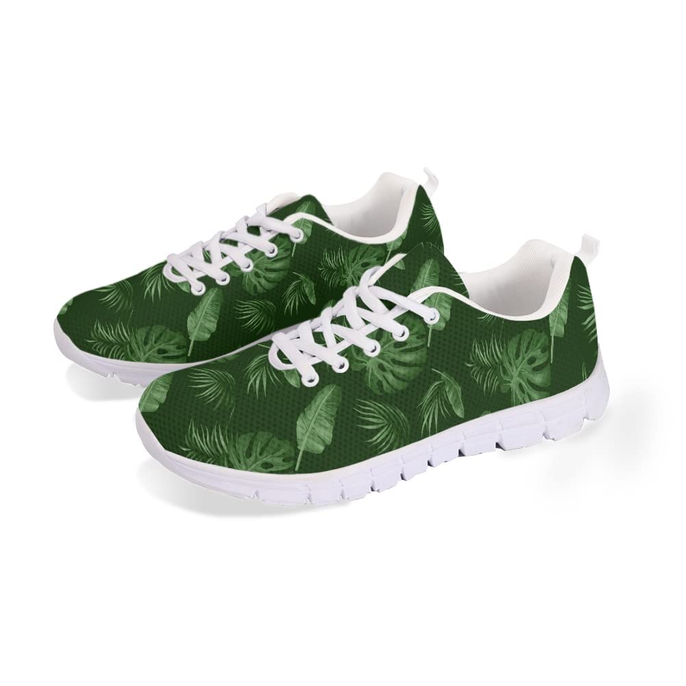 Amzbeauty Zapatos de correr de malla con diseño de Hawaii para hombre, para hombre, informales, para caminar, 6-13UK, Licencia por la selva, 39 1/3 EU