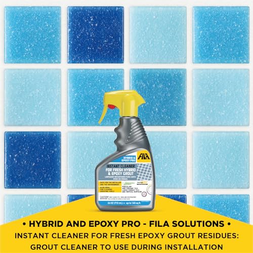 FILA Surface Care Solutions, HYBRID & EPOXY PRO, Instant Cleaner for Fresh Epoxy Grout residues, Grout Cleaner to use during Installation, Clean your Epoxy Floor Kit Tools after Epoxy Flooring, 24oz. - Image 5