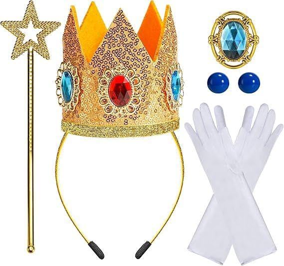 ALUNME Women's Halloween Queen Costume Accessory Set Perfect for Cosplay Party Props — image 1