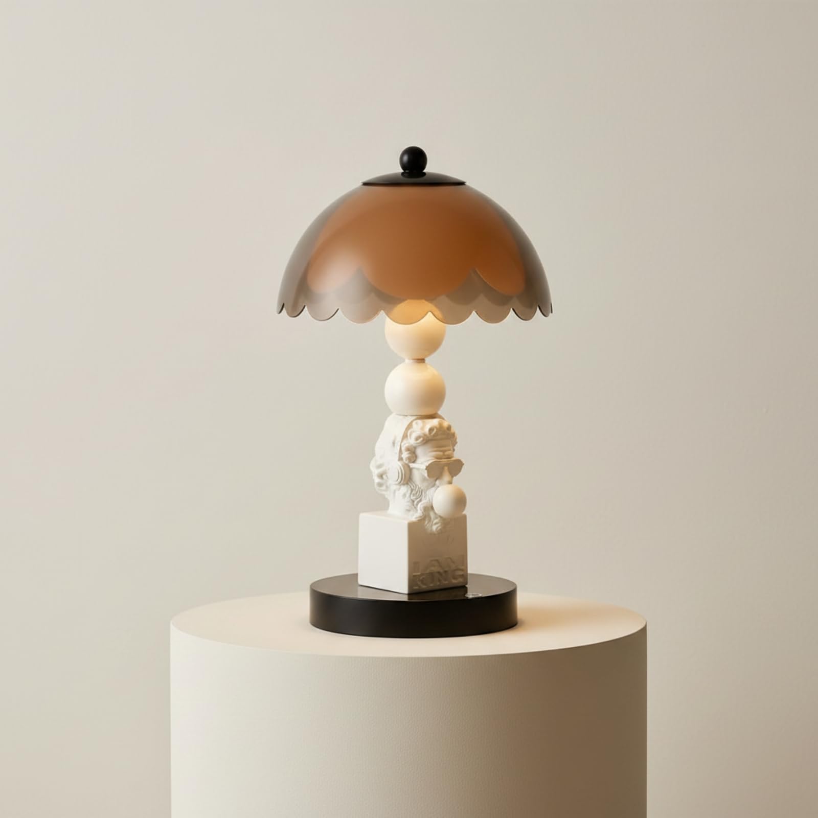 Lampada da Comodino con Base Scultorea a Cuore Paralume a Tamburo con Controllo Tattile per Camera da Letto Soggiorno Arredamento Moderno, Argento