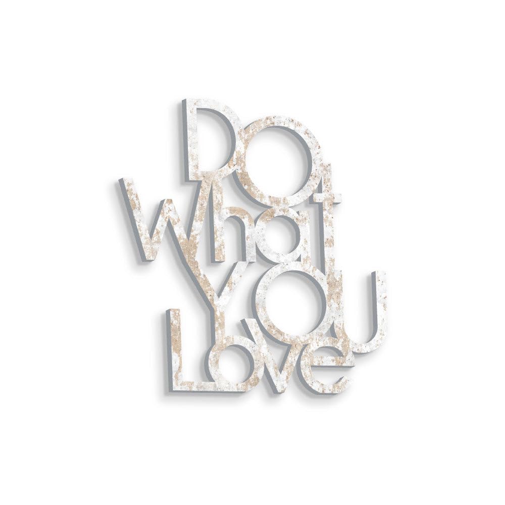 Decoración de pared de madera Do What You Love – Decoración para colgar en la pared para cocina, salón, dormitorio, decoración para casa, fiestas y eventos