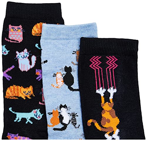 Image of Davco Women's Novelty Socks 3 Pair Pack Set