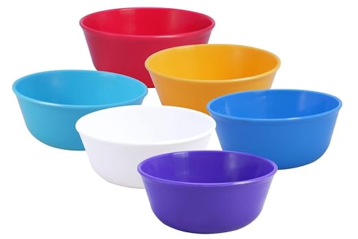 Sigma 500 Microwave Safe Multipurpose Bowls, Set of 6, Violet Color