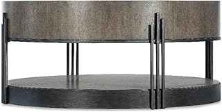 Hooker Furniture Commerce and Market Skyline Wood Cocktail Table in Brown