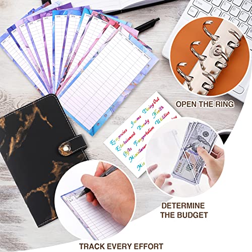 Purpledi A6 Raccoglitori ad anelli - 39pcs Budget