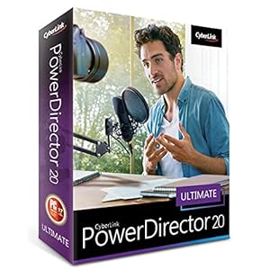 CyberLink PowerDirector 20 Ultimate | Professionelle Videobearbeitung | Lebenslange Lizenz | BOX | Windows