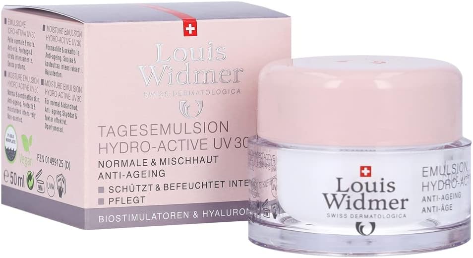 Widmer Tagesemulsion Hydro-Active UV30 Unparfürmiert, 50 ML