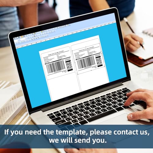 Image of 500 Sheets 3000 Pcs 3-1 /3 x 4 6 Up Shipping Address Labels for Laser & Inkjet Printers, 3-1 /3 inch x 4 inch 6 per Sheet Shipping Mailing Stickers, 6 Labels per Page