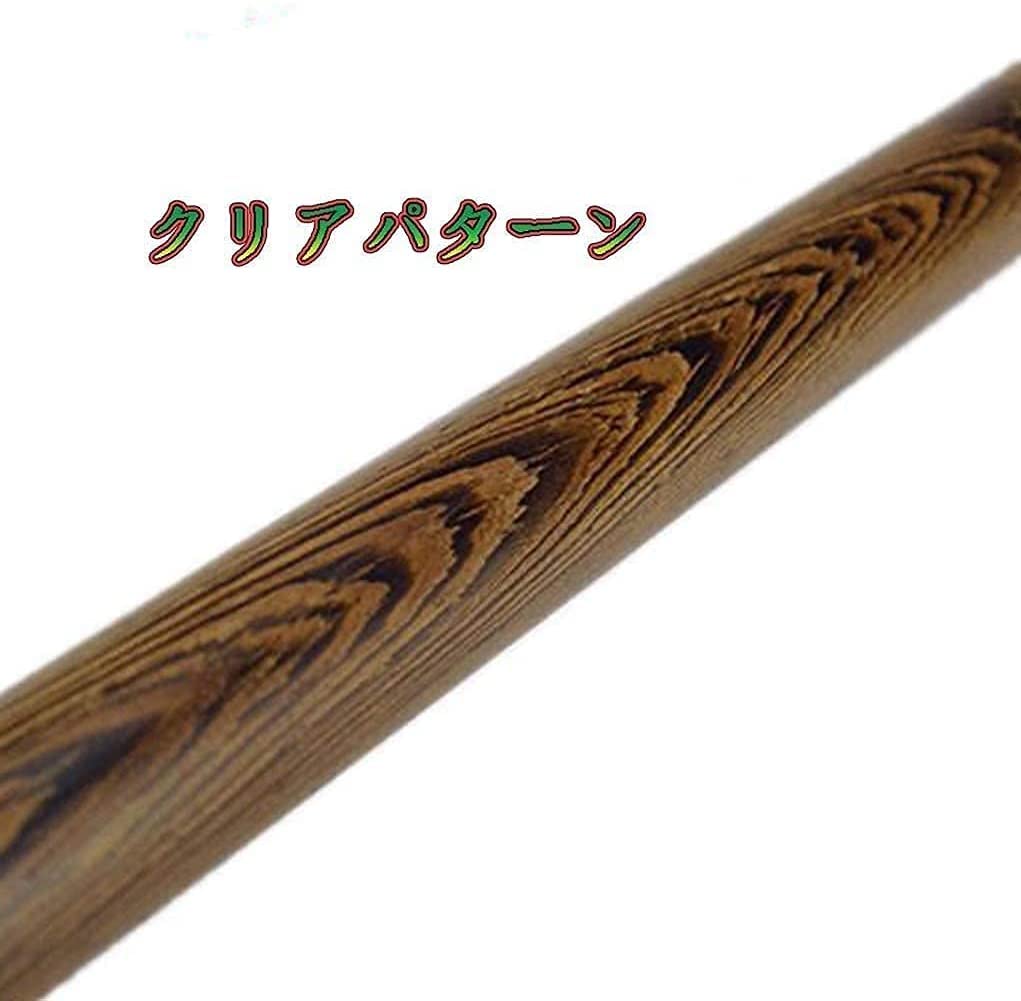 Amazon.co.jp: 無垢材ウォーキングステッキ 木製杖 木製杖 蛇口 松葉杖