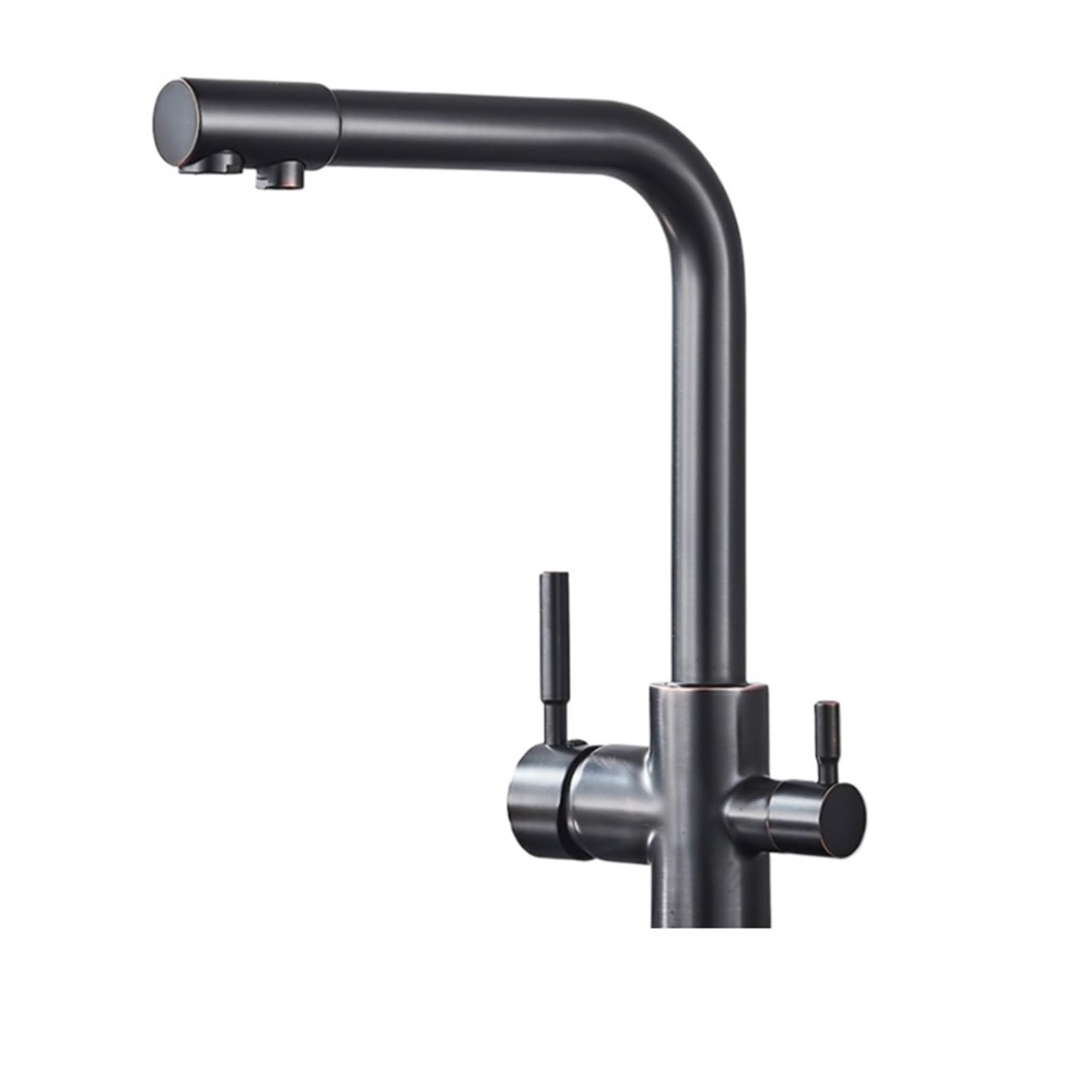 Purification eau cuisine avec robinet mélangeur suspendu 360