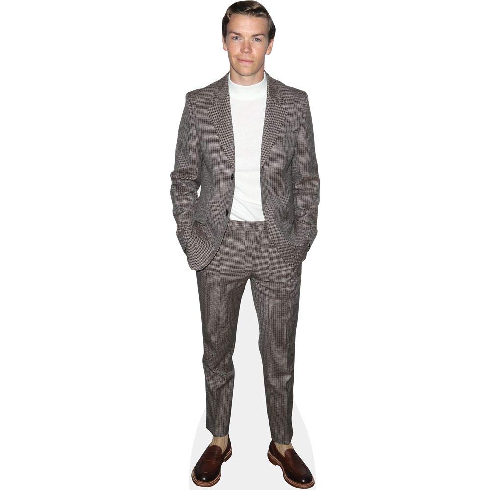 Celebrity Cutouts Mini Size Cutout Will Poulter (Grey Suit)