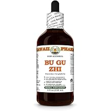 Bu Gu Zhi Psoralea Corylifolia Dry Fruit Glycerite, Made in Hawaii, All Natural, Vegan, Lab Tested Alcohol-Free Liquid Extract - 4 fl.oz