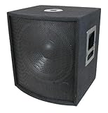multicomp PRO 15'' PA/DJ Speaker Subwoofer 150W RMS, 50Hz-2000Hz, 8 Ohm, Heavy-Duty MDF cabinets
