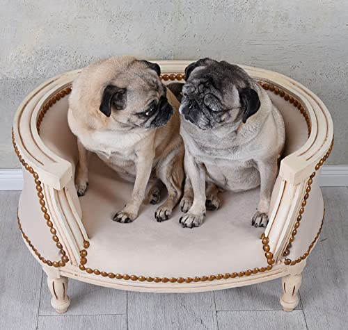 Hundesofa Katzensofa Liege Hunde Katze Bank Hundebett Katzenbett Couch Barock cat700d18 Palazzo Exklusiv