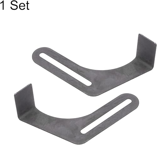 Miniatura 8 de HARFINGTON Juego de 2 piezas de herramientas para amoladora de banco, soporte de acero al carbono de 9.84 pulgadas, con tornillo para amoladora de