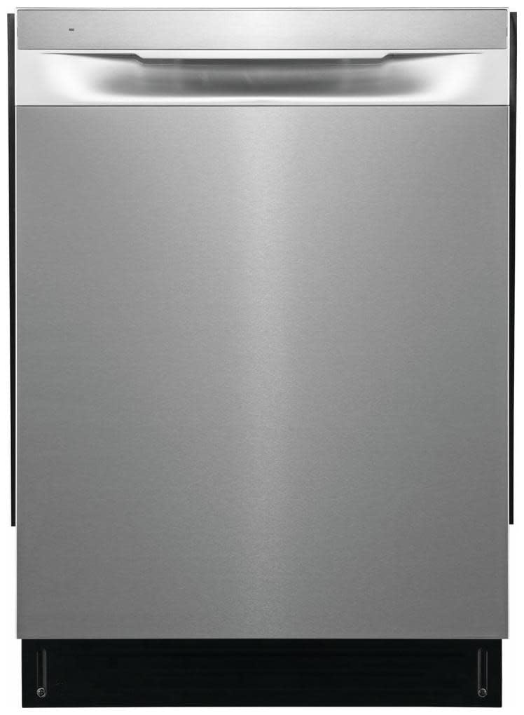 Frigidaire 24 in. Top Control Built-in Tall Tub Dishwasher in Stainless Steel with 5-Cycles 49dBA and Hybrid Tub FDHP4336AS