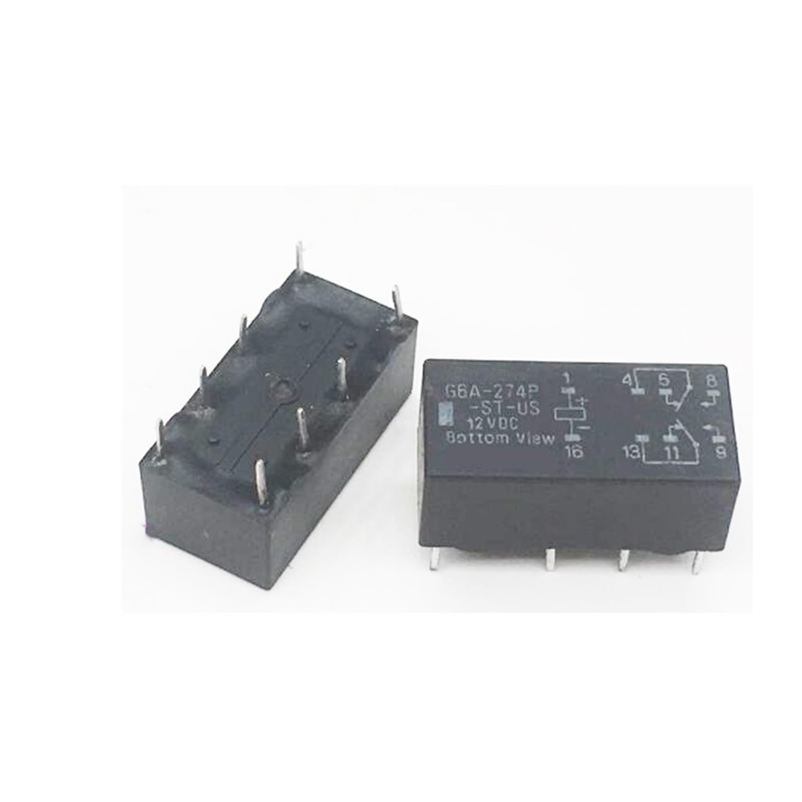 OSHZIKJII G6A-274P-ST-US 12VDC G6A-274P-ST-US-12VDC G6A-274P-ST G6A-274P G6A274PSTUS 12VDC DC12V 12V relay DIP8