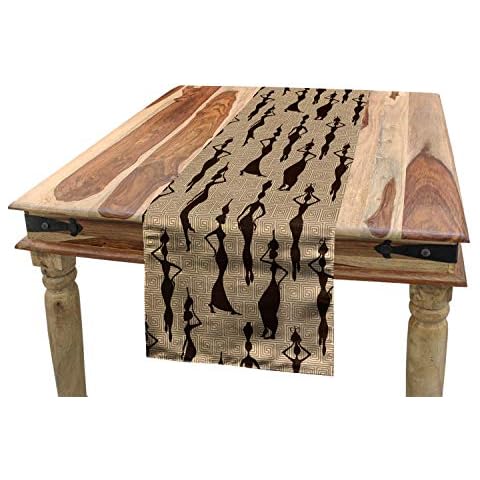ABAKUHAUS African Table Runner for Dining Cover