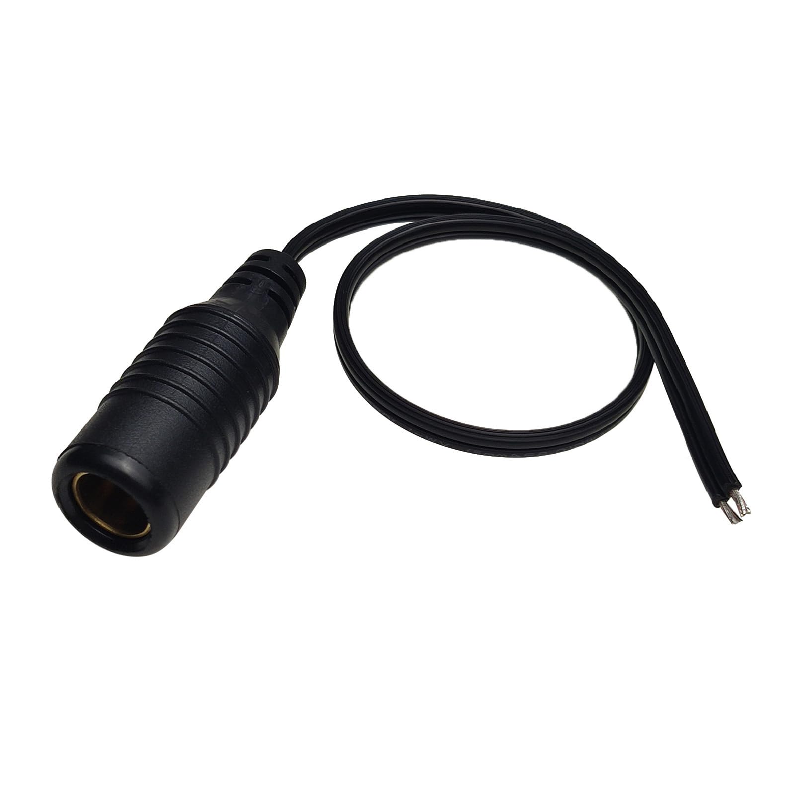 Connettori femmina DIN Filo 18AWG Cavo Adattatore Per Moto Presa di Alimentazione Adattatore Presa di Alimentazione Cavo di Saldatura Flessibile