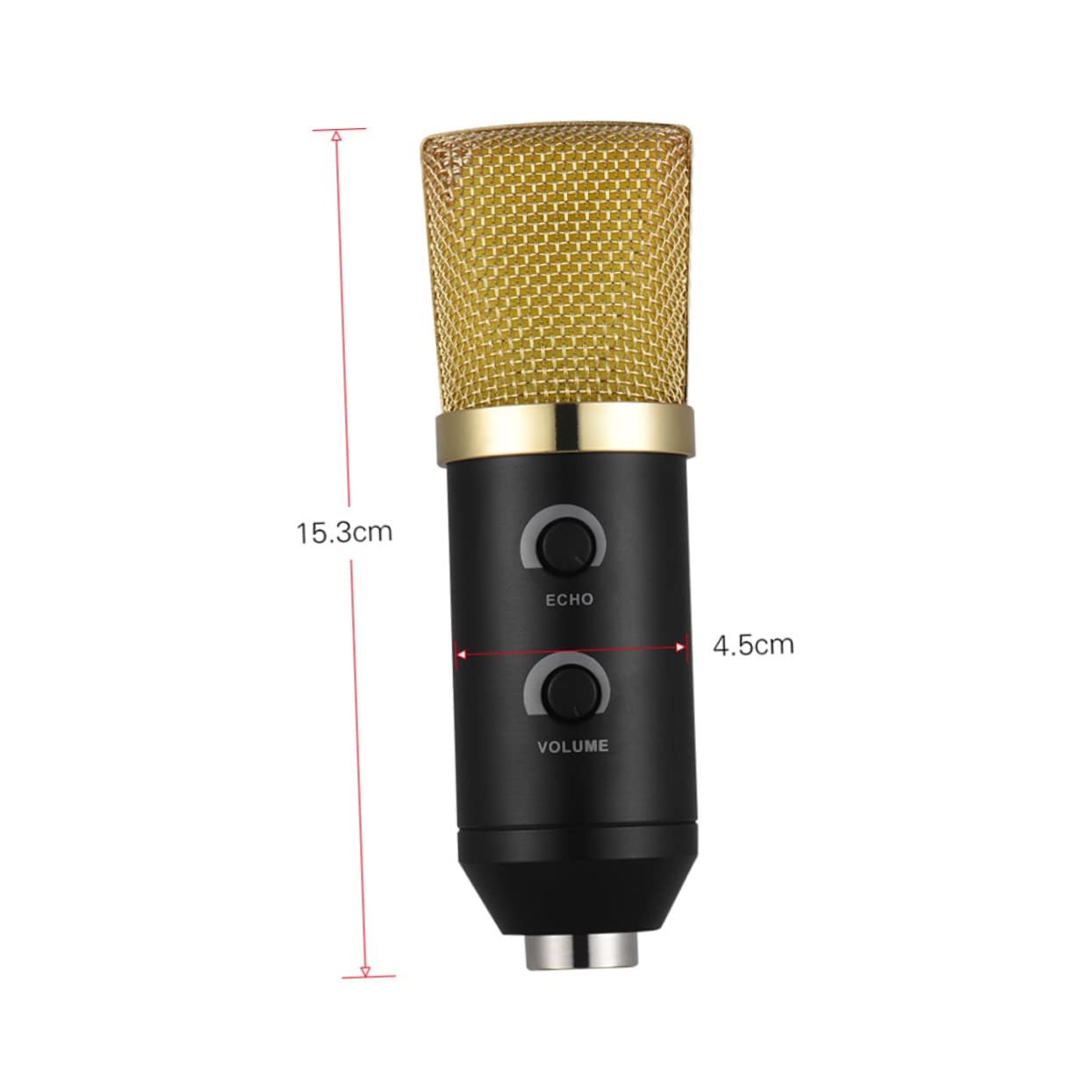 Kondensatormikrofon Mit Stativ Rundfunkmikrofon Für Podcasts Und Webcasts Webcast-mikrofon Mit Echoeffekt Professionelles Mikrofon Für Tonaufnahmen