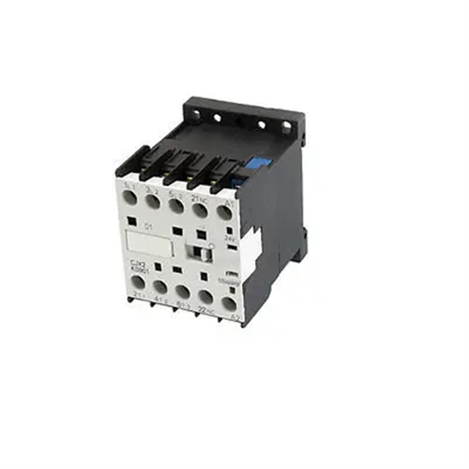 QEFHSVVZE CJX2-K0901 24 Volts Coil 35mm DIN Rail 9A Three Pole 3P 1NC AC Contactor
