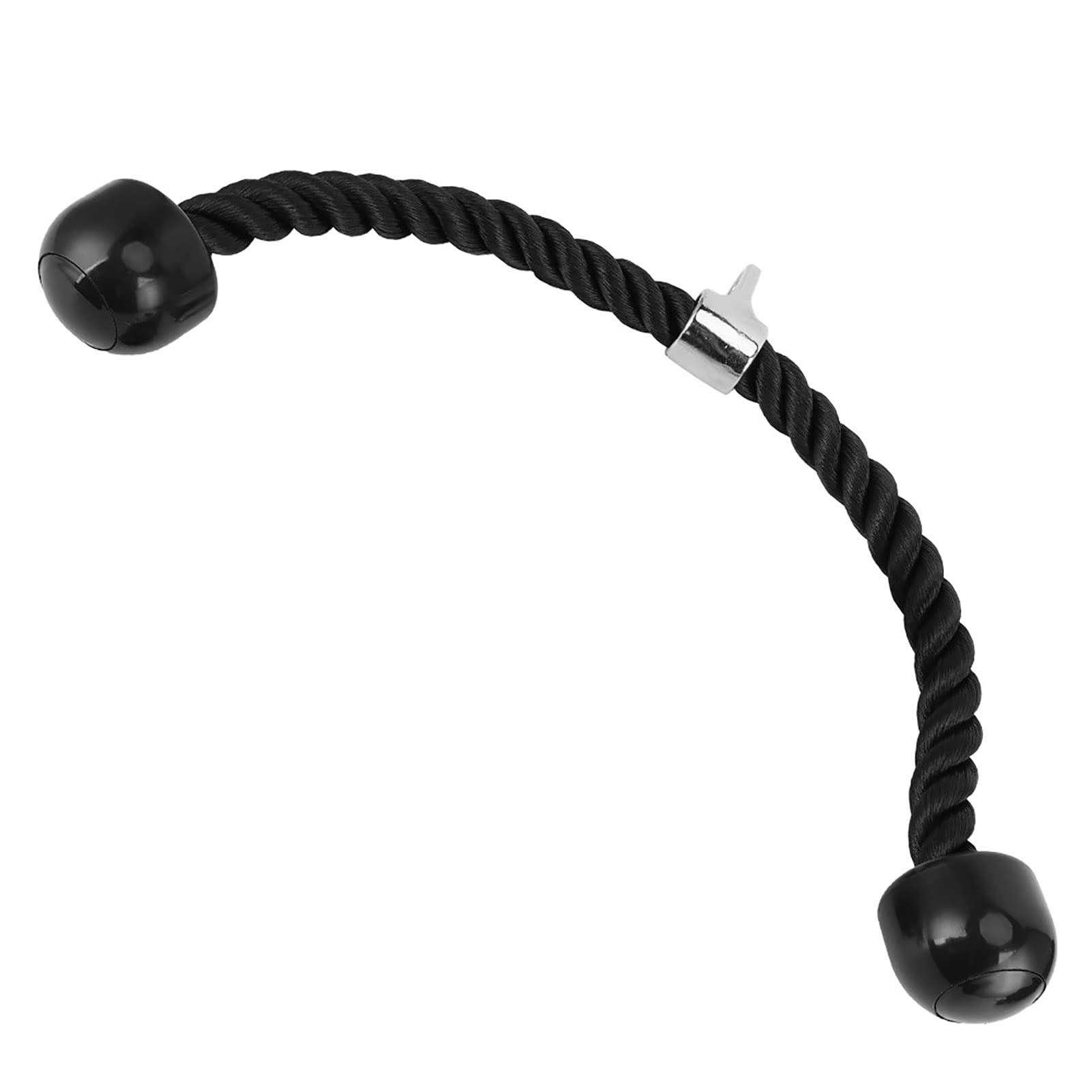 Equipo de Ejercicio de Cuerda de polea DIY, Kit de Entrenamiento de Fuerza de Brazo portátil, Kit de Entrenamiento de tríceps para Gimnasio en casa, Juego de 8 Uds de Acero