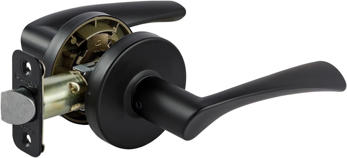 NUK3Y PRODUCTS K3 Pamex Tahoe Door Leverset (Half Dummy Lever LH, Matte Black)