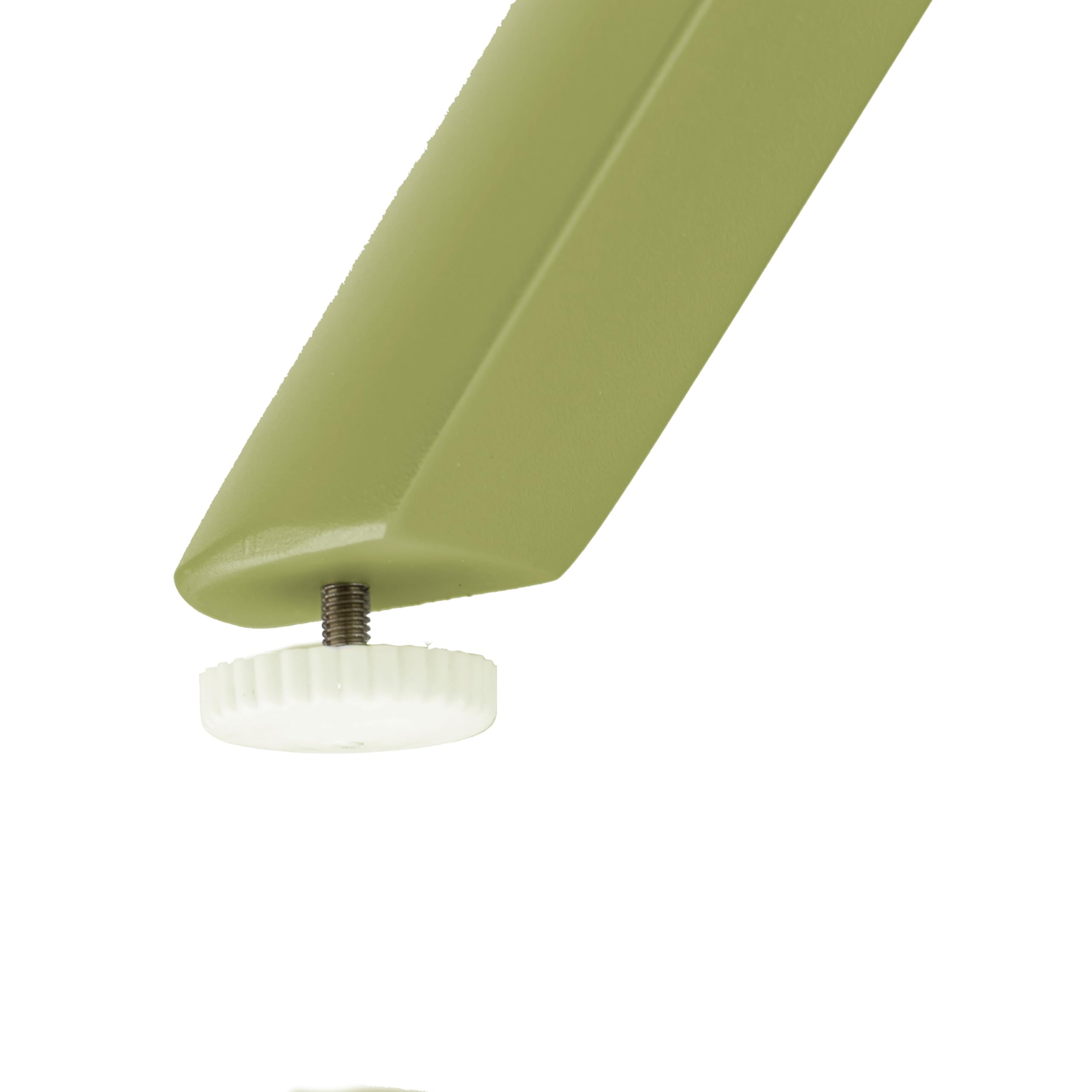 METRO Professional Mesa de Bistró Soto, Redonda, Aluminio, Verde Oliva, 70cm Diámetro, 72cm Altura, para Exterior