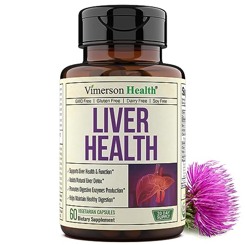 Liver Cleanse Detox & Repair - Artichoke Extract Liver Health Formula for Liver Detox - Liver Supplement with Milk Thistle, Turmeric, Ginger, Dandelion, Zinc & more for Optimal Liver Support. 60 pills