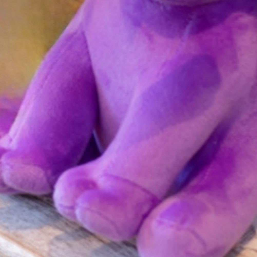 LAARNT Soft and Cuddly Purple Elephant Plush Stuffed Animal Toy,Adorable Elephant Plushie with Realistic Detailing Comfort Companion Toddlers - Image 3