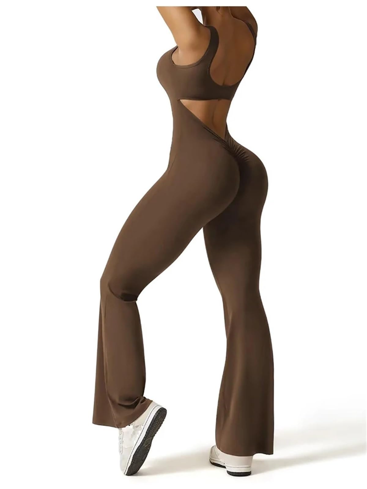 Yoga Combinaison Combinaison Une pièce Dos Nu for Femme, Pull de Sport et Yoga