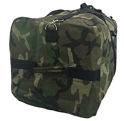Image of Heavy Duty Cargo Duffel Large Sport Gear Drum Set Equipment Hardware Travel Bag Rooftop Rack Bag