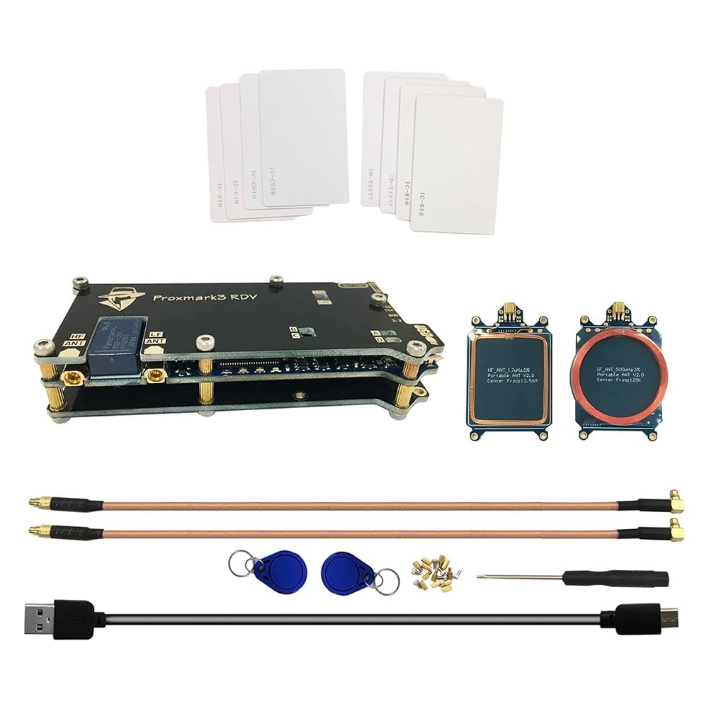 Ulepszona pamięć 512k Proxmark3 RDV2 PM3 DEV Proxmark 3 zestaw NFC czytnik klonów RFID IC ID M1 czytnik kart pisarz
