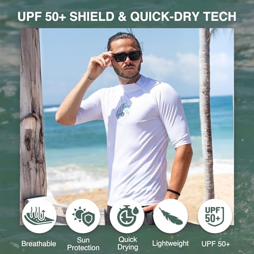 Image of Kanu Surf Men's Echo Upf 50+ Rashguard