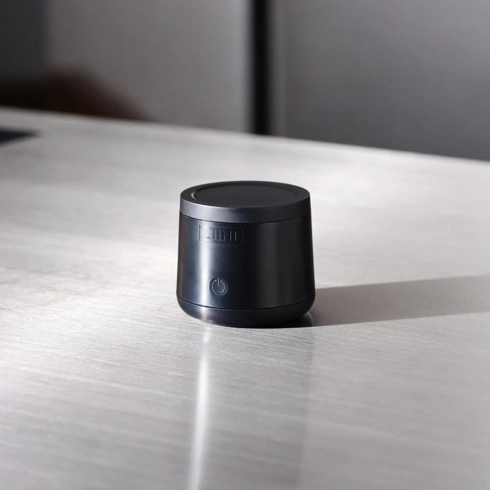LIINI® 4.0 PRO Flaschenwärmer mit Akku, 75W, schwarz – IP66 staub- & strahlwassergeschützt, 4 Stufen 37/40/45/50°C, Akku 15.000 mAh, unterwegs & zuhause, USB-C Alu-Kabel 150 cm, BPA-frei, CE/RoHS