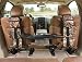 EastDeals Hunting Gun Sling, Car Concealed Seat Back Gun Rack to Hold 2 Rifles/Shotguns with A Storage Bag for Rifle Hunting Fits Most Sedans SUV Pickup Mini Vans Jeeps in Pair