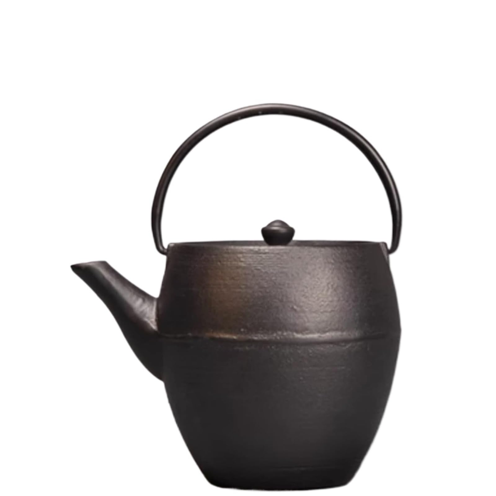 Théière japonaise en fonte qui garde le thé chaud avec infuseur métal
