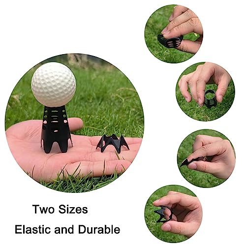 Image of Plastic Golf Tees, Golf Simulator Tees for Home, Outdoor Indoor Golf Tees Simulator Practice Training, Golf Mat Tees for Winter Turf and Driving Range
