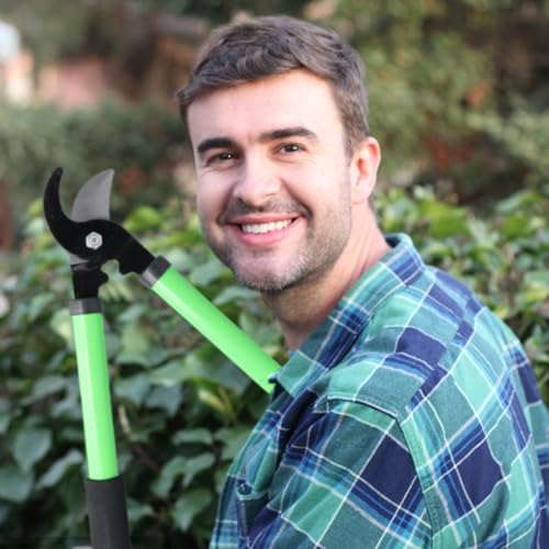 Astschere, Astscheren für Garten, Gartenschere, Scharfe Klinge aus SK5, Leichte Baumschere, Zweihand Astschere, Scharf und Langlebig