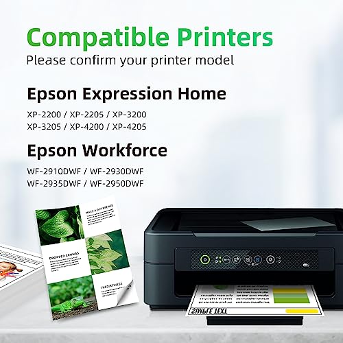 Q-image Compatible T604XL Black Ink Cartridges Compatible for T604XL for Expression Home XP-2200 XP-2205 XP-3200 XP-3205 XP-4200 XP-4205 - Image 2