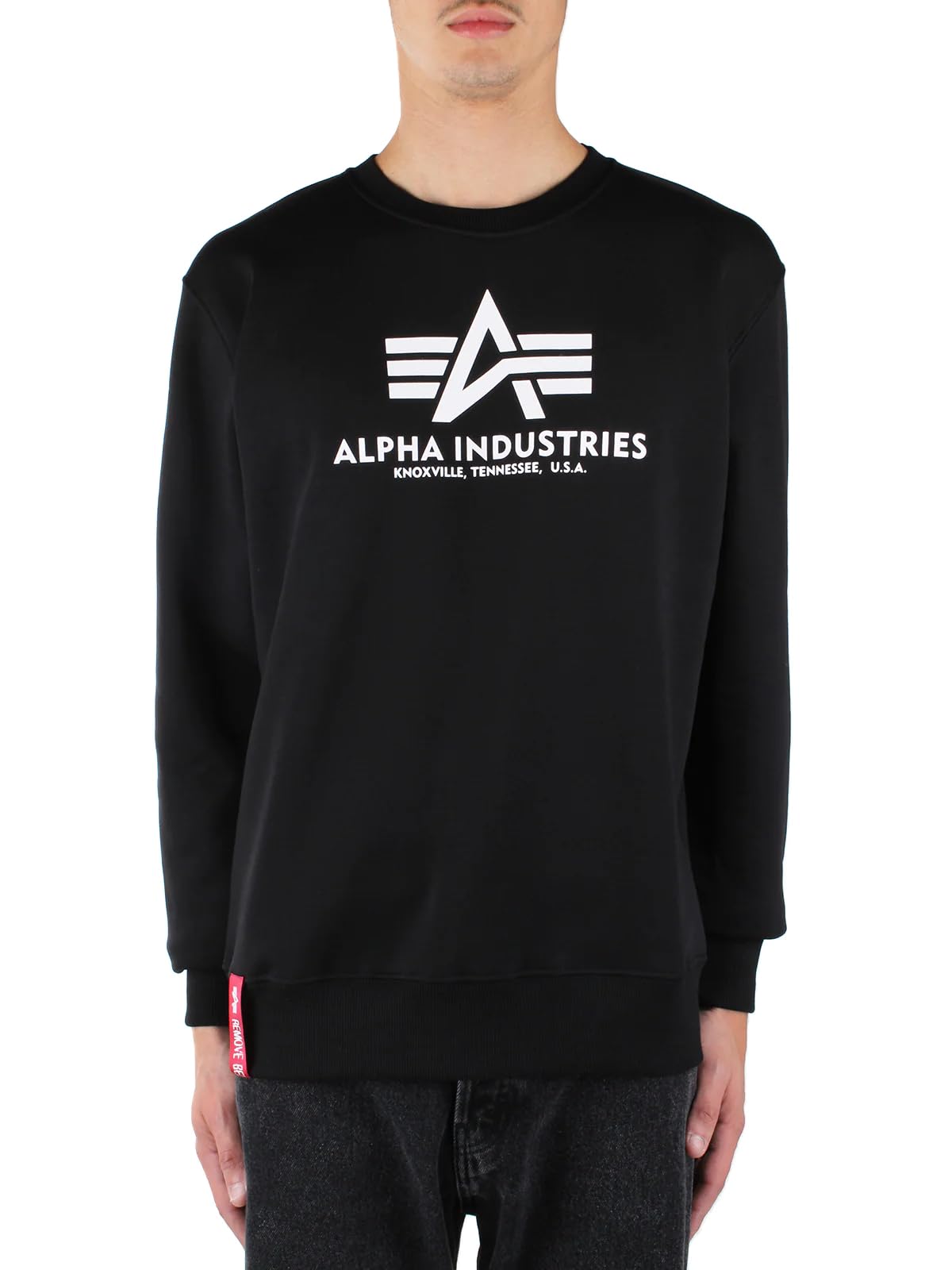 Alpha Industries Herren Basic Sweater Sweatshirt für Herren Sweatshirt (1er Pack) - 1
