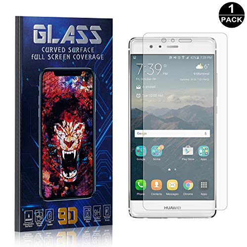 Huawei P9 Screen Protector Tempered Glass, Bear Village® Scratch Resistant HD Screen Protector Film for Huawei P9, 1 Pack