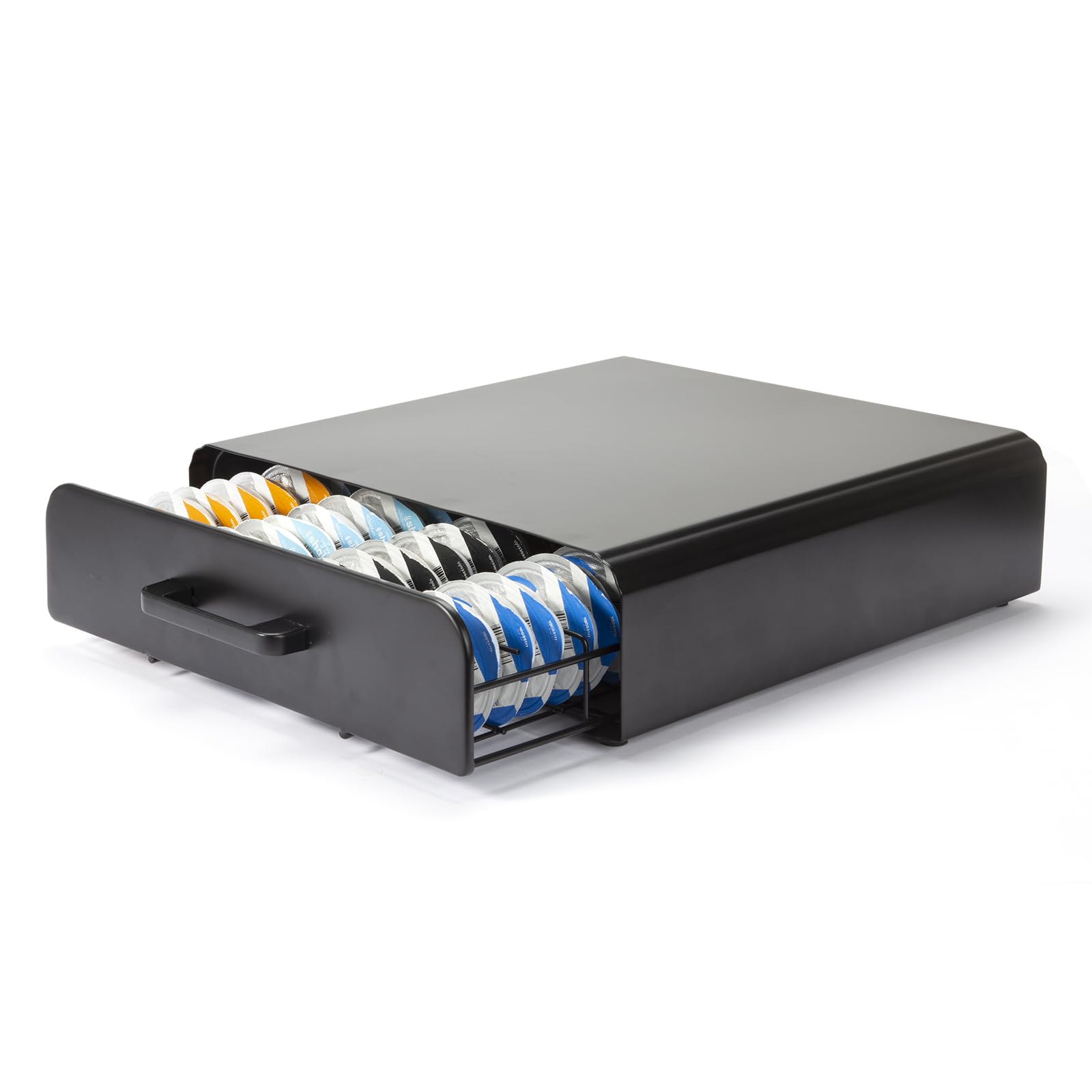 Cassetto porta capsules, Porta cialde di caffè Compatibile Con T-Dsic, vassoio per capsule di caffè e supporto macchina 2 in 1 per macchina.